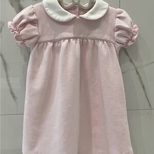 EUC The Beaufort Bonnet Company Holly Day Dress  Sz 4T Pink White Easter Cotton